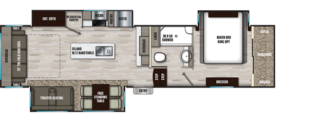 Chaparral 373MBRB Fifth Wheels by Coachmen RV