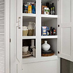 Encore Interior Storage Cabinet with Large Doors May Show Optional Features. Features and Options Subject to Change Without Notice.