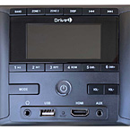 AM/FM/ Bluetooth stereo with App control includes interior/ exterior speakers. (Standard on Classic and V-Trec models) May Show Optional Features. Features and Options Subject to Change Without Notice.
