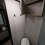Bathroom Storage Cubbie Open Above Toilet, Hooks for Towels 
 May Show Optional Features. Features and Options Subject to Change Without Notice.