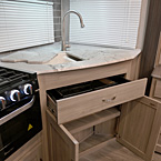 Kitchen Cabinets Shown Open
 May Show Optional Features. Features and Options Subject to Change Without Notice.
