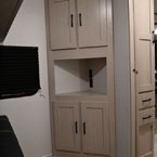 Storage Cabinets in Bunk Room
 May Show Optional Features. Features and Options Subject to Change Without Notice.
