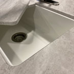 Sink Cover Shown Open
 May Show Optional Features. Features and Options Subject to Change Without Notice.