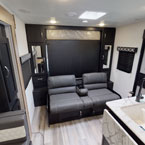 Murphy bed and seating May Show Optional Features. Features and Options Subject to Change Without Notice.