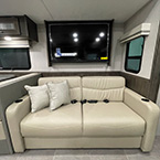 Interior Sofa with Hide-A-Bed and 50" LCD TV Main Coach May Show Optional Features. Features and Options Subject to Change Without Notice.