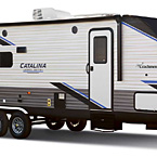 Catalina Legacy Edition Travel Trailer Exterior May Show Optional Features. Features and Options Subject to Change Without Notice.