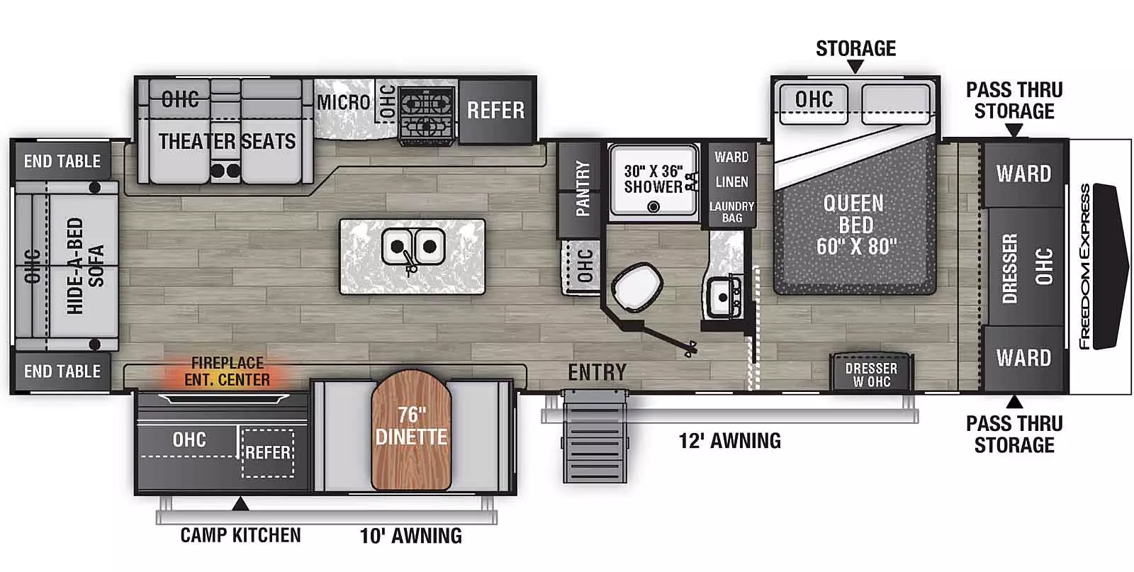 324RLDSLE Floorplan Image