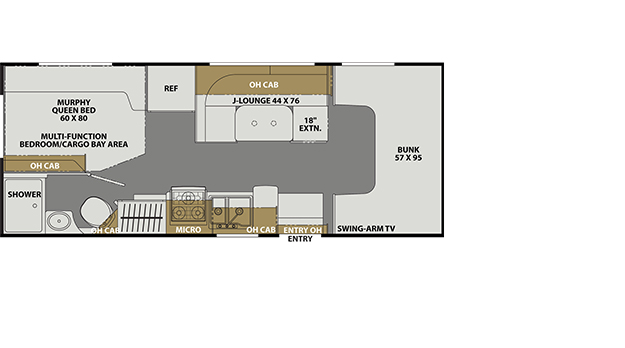 22XG Chevy 3500 Floorplan Image