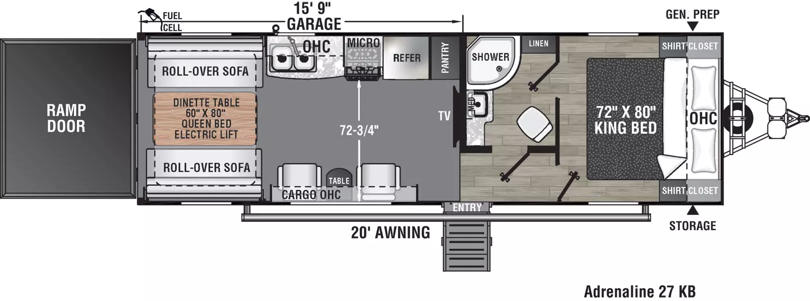 Adrenaline 27KB Floorplan