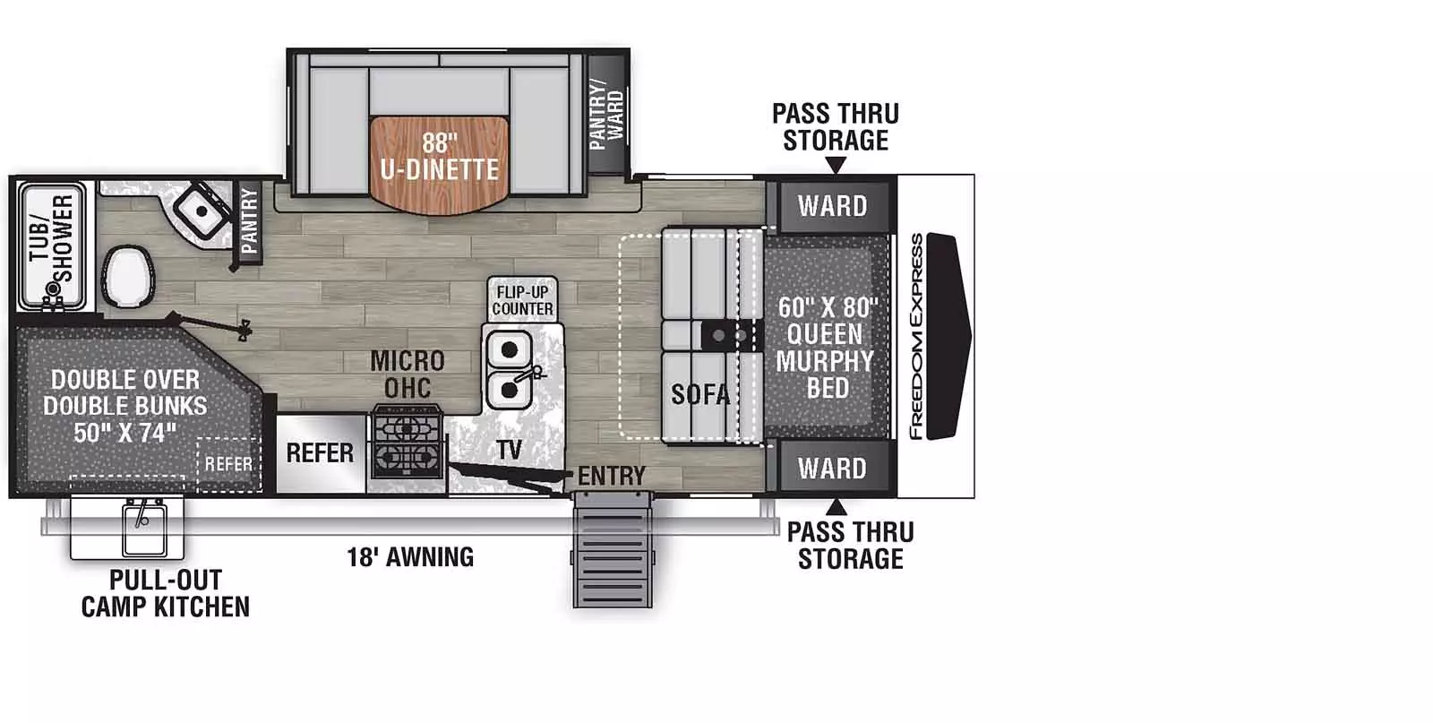 238BHS Floorplan Image