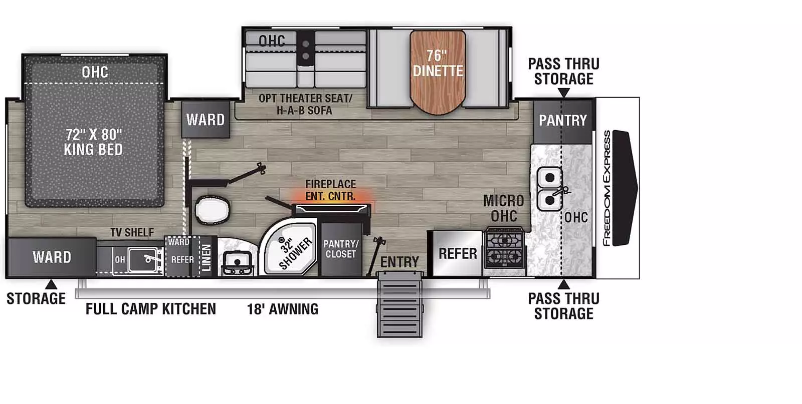 259FKDS Floorplan Image