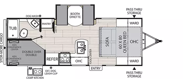 2146BHX Floorplan Image