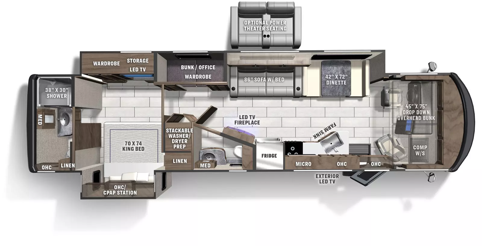 375RB Floorplan Image