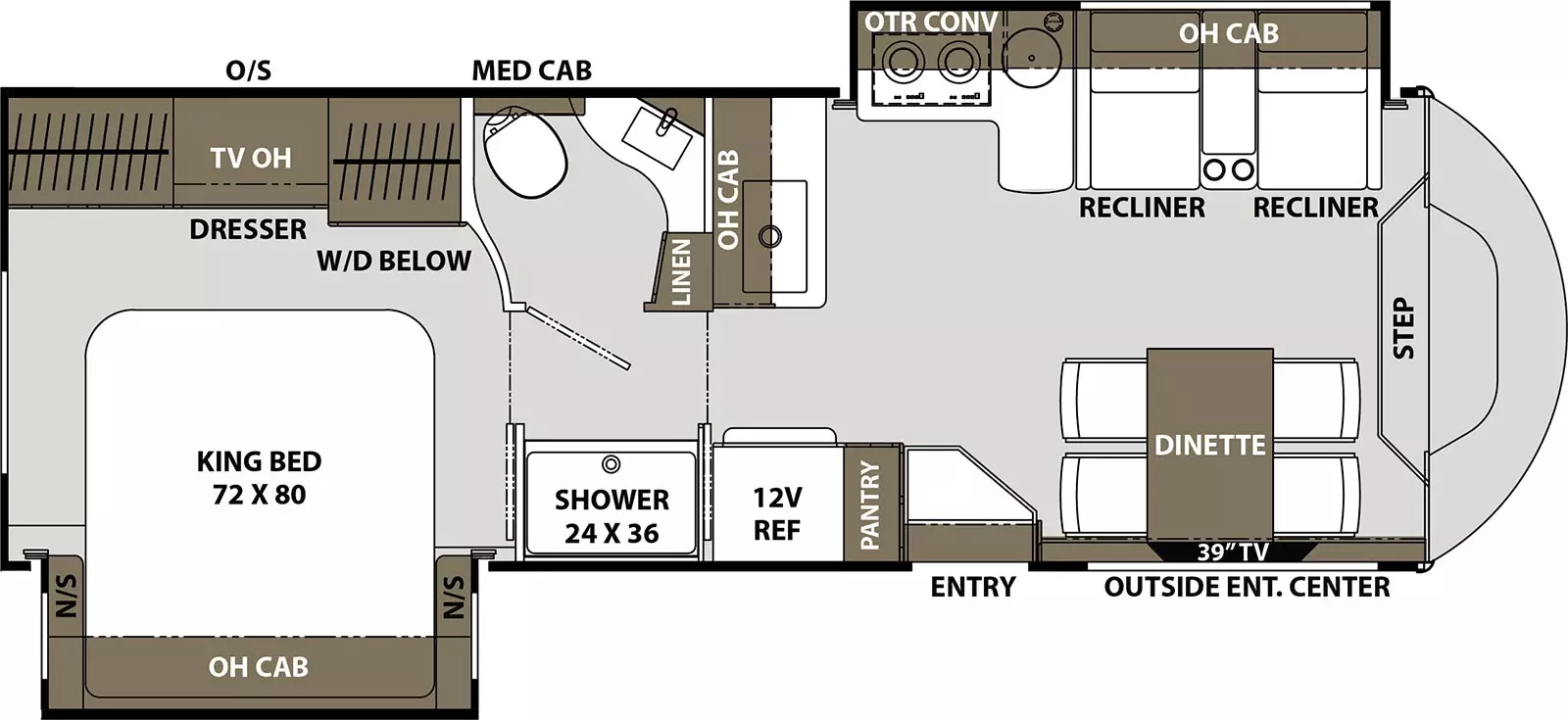 Concord 321DS Floorplan