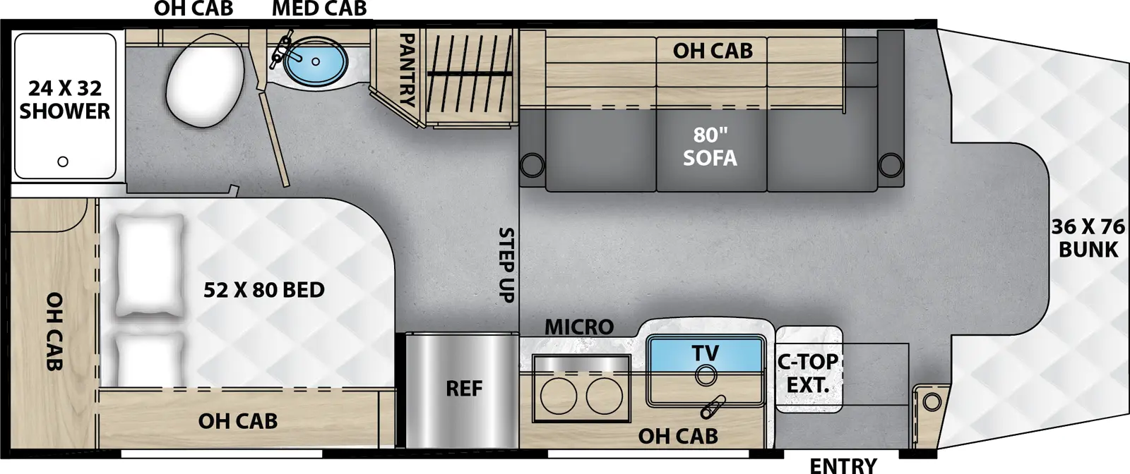 Cross Trail 24FL Floorplan