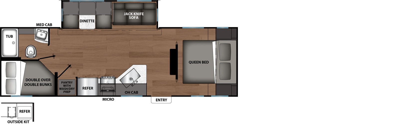 527BHS Floorplan Image
