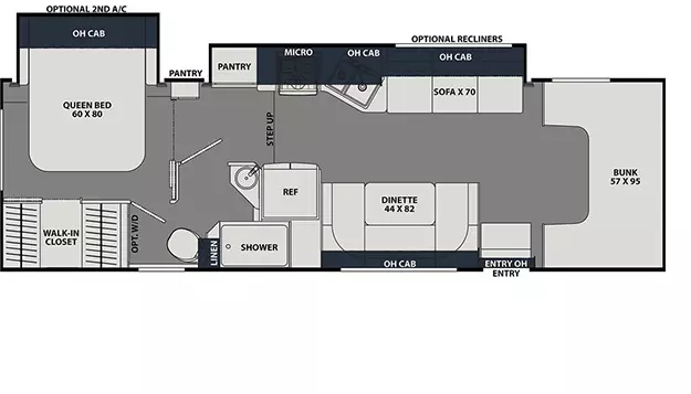 311FS - Ford 450 Floorplan Image