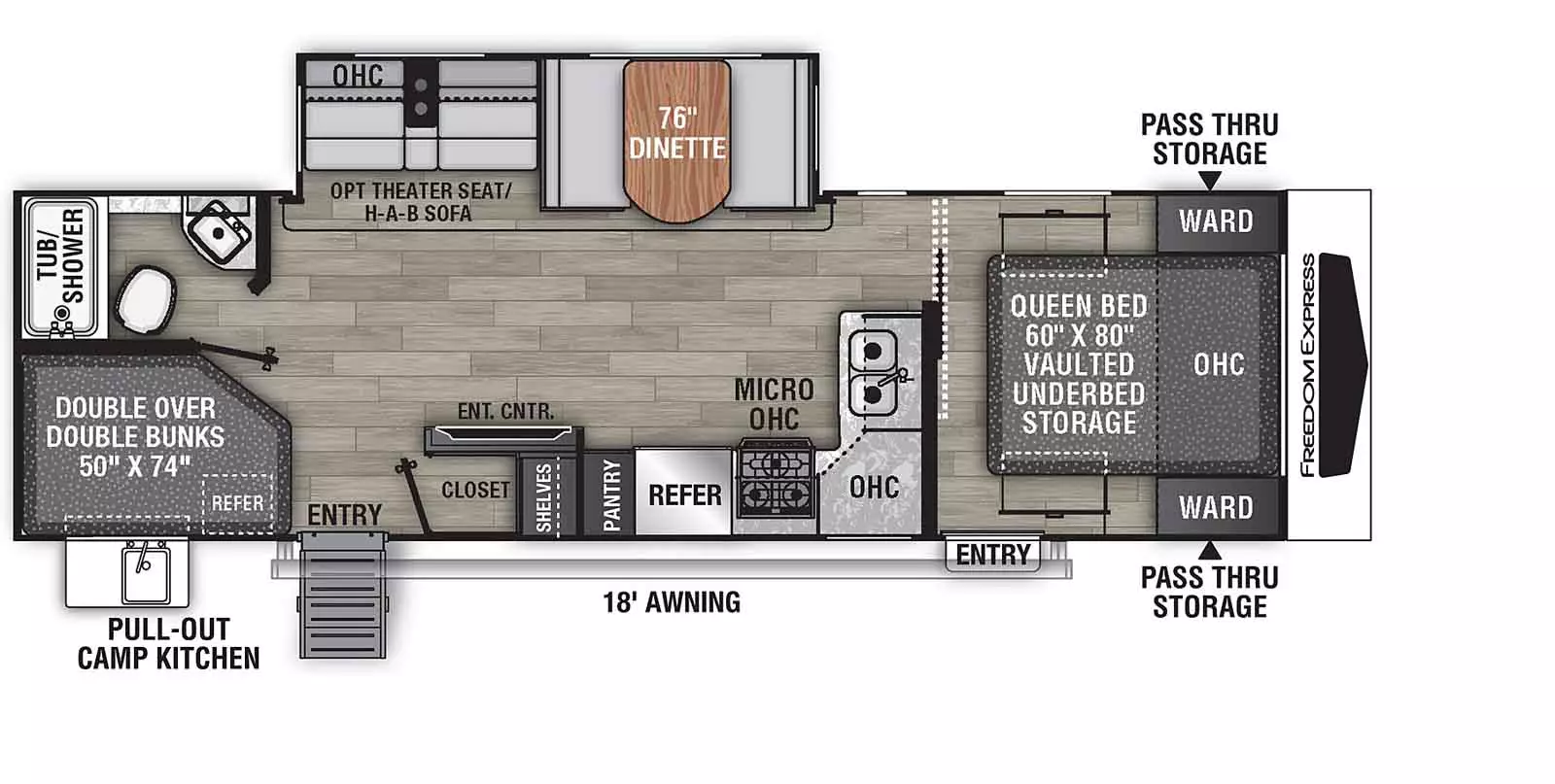 287BHDS Floorplan Image