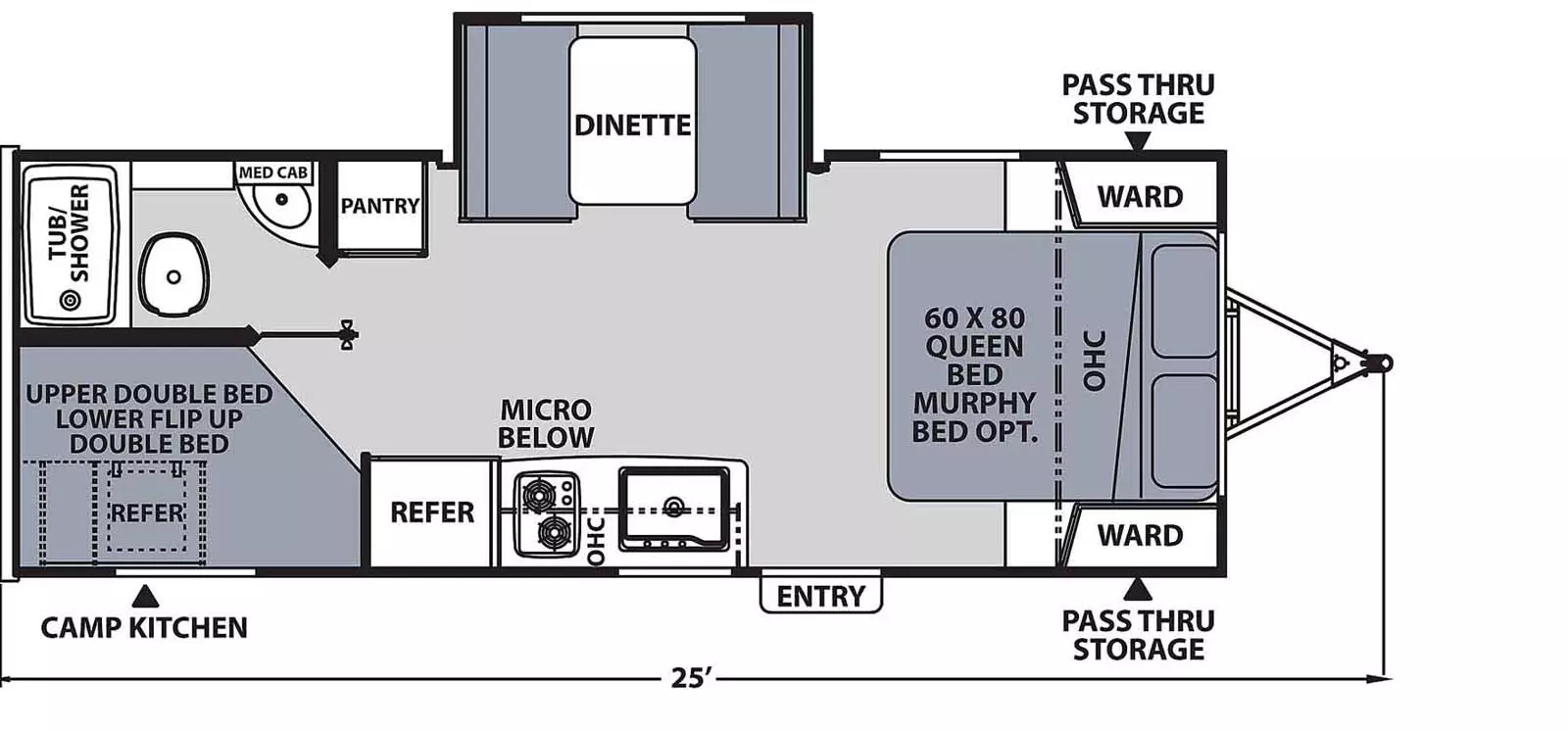 208BHS Floorplan Image